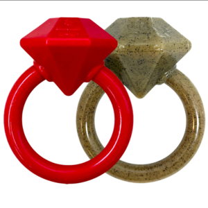Diamond Ring Nylon Teething Ring Puppies for Dogs