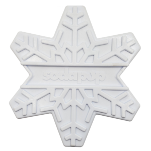 Snowflake Nylon Dog Chew Toy Aggressive Chewers & FDA Compliant