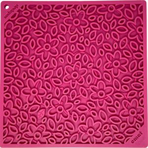 Flower Power emat - Enrichment Lick Mat for Dogs and Cats