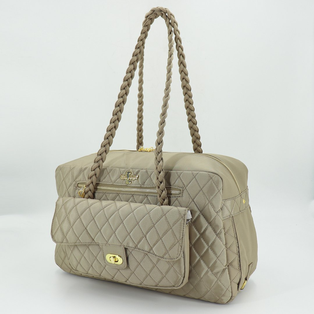Porsha Dog Carrier (Tan)