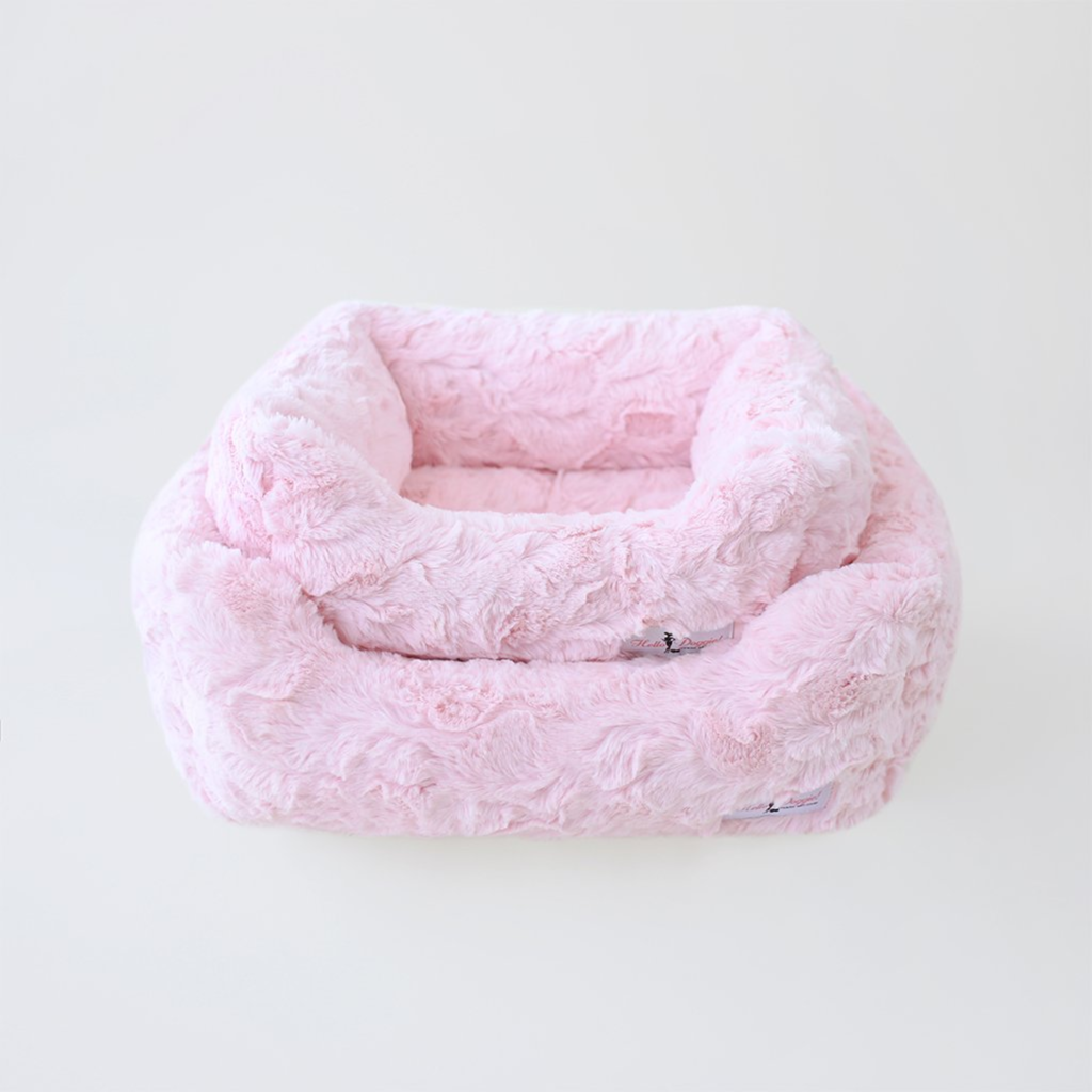 Hello Doggie Bella Dog Bed, Baby Pink
