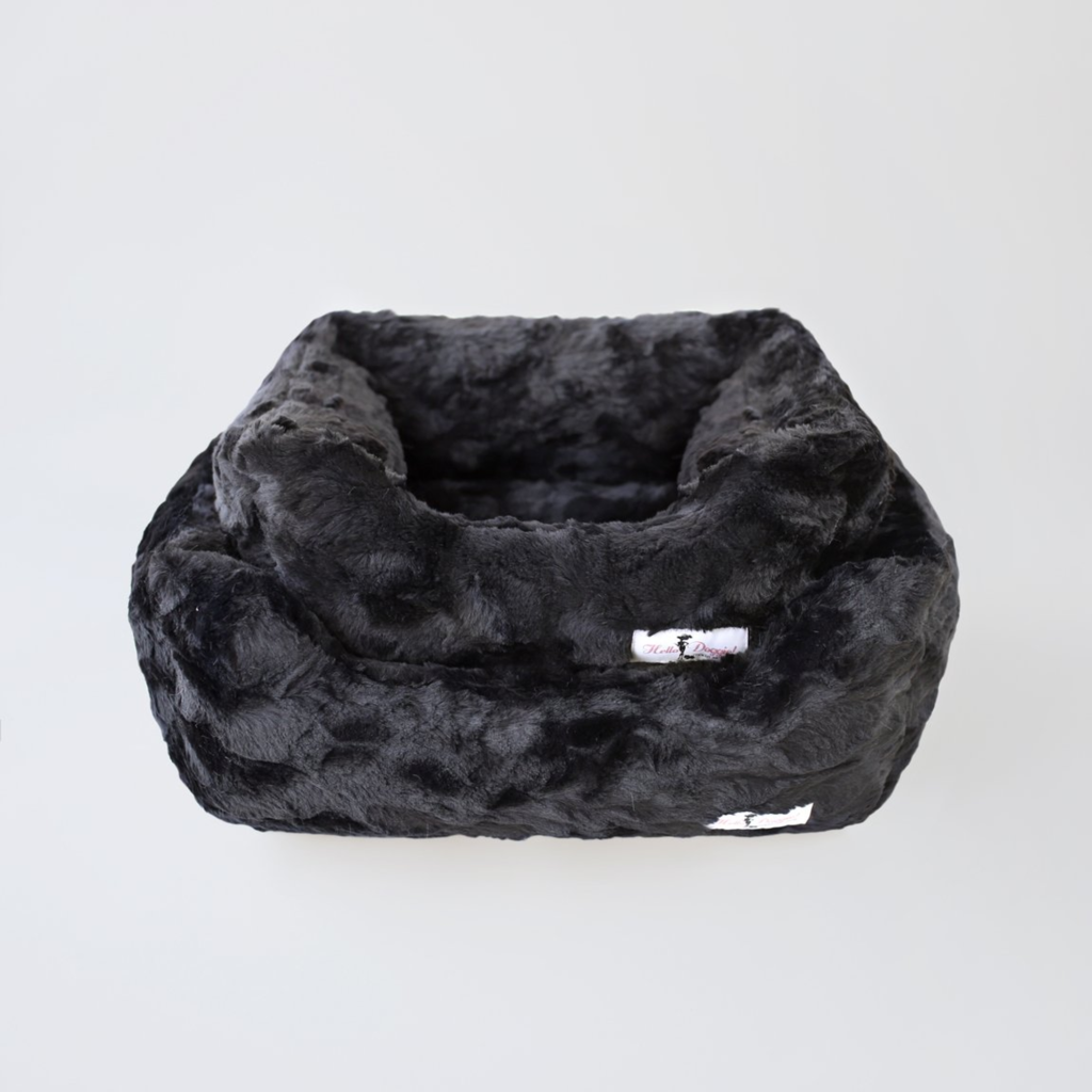Hello Doggie Bella Dog Bed, Black