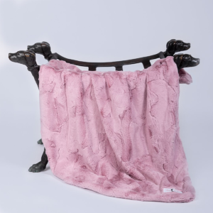 Cuddle Dog Blanket (Mauve Throw)