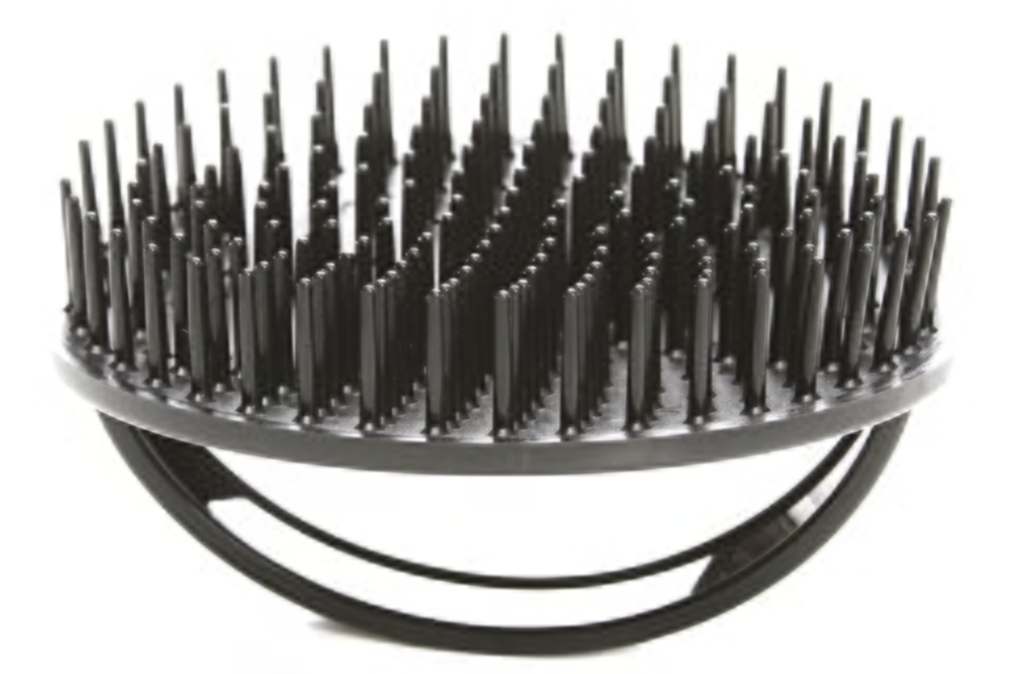 Shampoo Brush - Professional Grade Nylon Pin/Palm Style for Dogs