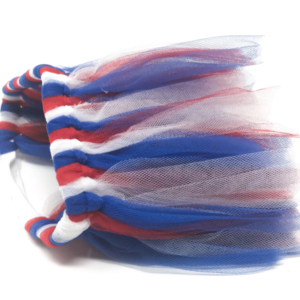 Red/White/Blue 4th Of July Dog Tutu Skirt (Large)