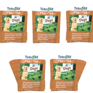All Natural Flea and Tick Wipes 4-Dogs (25 count.)